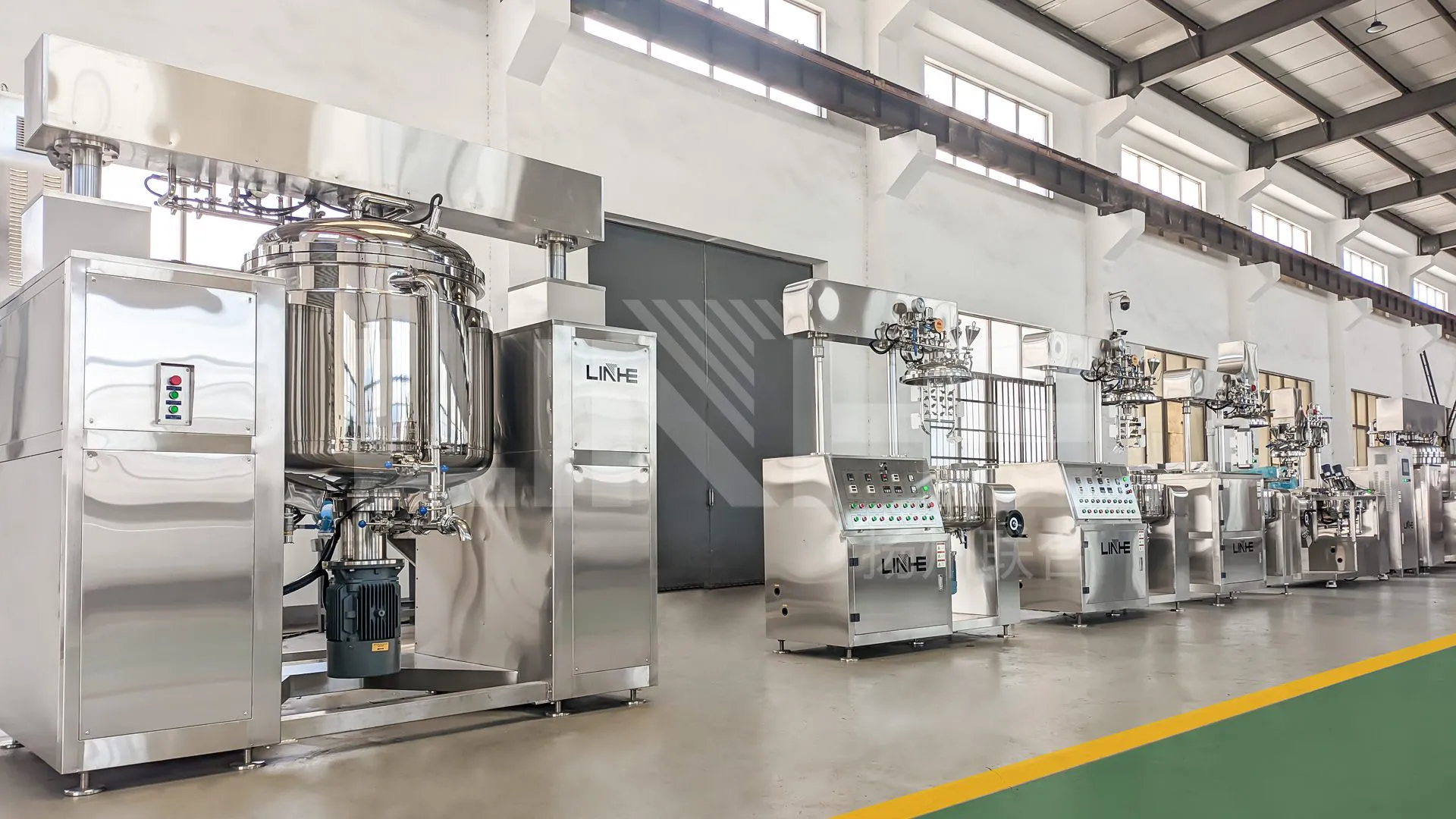 A Complete Vacuum Emulsifying Mixer System